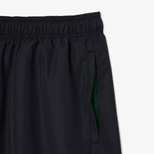Load image into Gallery viewer, Lacoste Mid Length Swim Trunks - Black