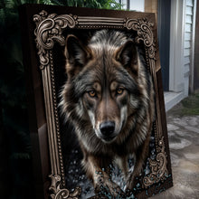 Load image into Gallery viewer, 3D Wolf Wall Art II