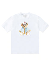 Load image into Gallery viewer, Market Studios Watercolor Teddy T-Shirt - White