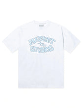 Load image into Gallery viewer, Market Studios Smiley Old School Tee - White