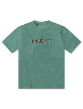 Load image into Gallery viewer, Market Studios Smiley Doodle Tee - Malachite Green