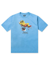 Load image into Gallery viewer, Market Studios Smiley Bearly A Care Tee - Dusk Blue