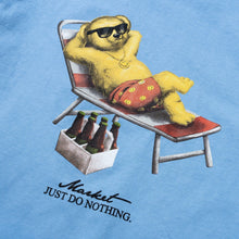Load image into Gallery viewer, Market Studios Smiley Bearly A Care Tee - Dusk Blue