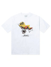 Load image into Gallery viewer, Market Studios Smiley Bearly A Care Tee - White