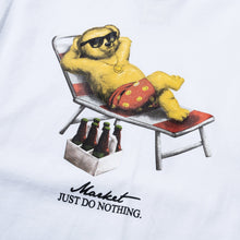 Load image into Gallery viewer, Market Studios Smiley Bearly A Care Tee - White
