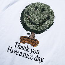 Load image into Gallery viewer, Market Studios Smiley Bonsai Tree Tee - White