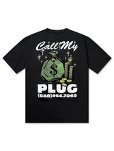 Load image into Gallery viewer, Market Studios Call My Plug Tee - Washed Black