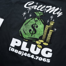 Load image into Gallery viewer, Market Studios Call My Plug Tee - Washed Black