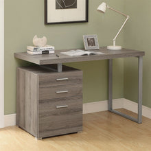 Load image into Gallery viewer, Modern Left or Right Facing Home Office Computer Desk in Dark Taupe