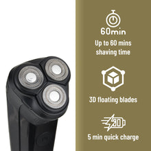 Load image into Gallery viewer, Mario Lopez Men's Rechargeable Electric Shaver