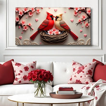 Load image into Gallery viewer, 3D Cardinals Wall Art VI