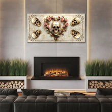 Load image into Gallery viewer, 3D Vintage Skull Wall Art