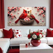 Load image into Gallery viewer, 3D Cardinals Wall Art VI