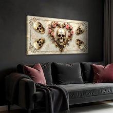 Load image into Gallery viewer, 3D Vintage Skull Wall Art