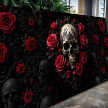 Load image into Gallery viewer, 3D Rose and Skull Wall Art III
