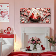 Load image into Gallery viewer, 3D Cardinals Wall Art IV