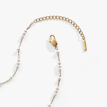 Load image into Gallery viewer, Mother of Pearl Beaded Necklace