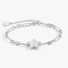 Load image into Gallery viewer, Star Mother of Pearl Adjustable Bracelet