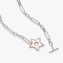 Load image into Gallery viewer, Star Mother of Pearl Toggle Necklace