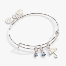Load image into Gallery viewer, Mother of Pearl Umbrella Bangle