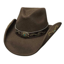 Load image into Gallery viewer, Bullhide More Than Friends - Children's Shapeable Wool Felt Cowgirl Hat