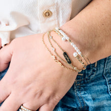 Load image into Gallery viewer, Daughter Infinity Chain Double Strand Bracelet