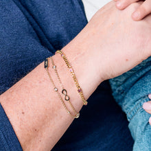 Load image into Gallery viewer, Mom Infinity Chain Double Strand Bracelet