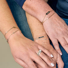Load image into Gallery viewer, Daughter Infinity Chain Double Strand Bracelet