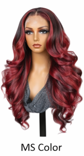 Chestnut Brown Virgin Human Hair 24' Lace Wig Straight Lace Front