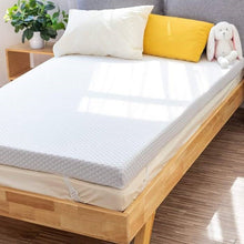 Load image into Gallery viewer, King size 3-inch Memory Foam Mattress Topper with Removeable Baffle Box Cover