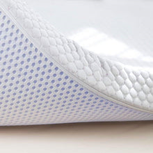 Load image into Gallery viewer, King size 3-inch Memory Foam Mattress Topper with Removeable Baffle Box Cover