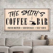 Load image into Gallery viewer, Coffee Bar Sign II