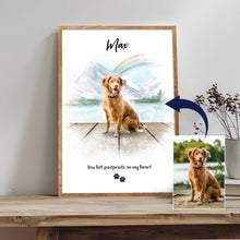 Load image into Gallery viewer, Pet Memorial Rainbow Bridge Sign