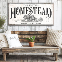 Load image into Gallery viewer, Vintage Homestead Sign II