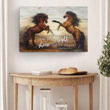 Load image into Gallery viewer, Let Your Light Shine Before Others Matthew 5:16 Faith Sign