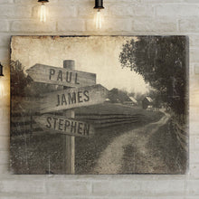 Load image into Gallery viewer, Farmhouse Name Sign