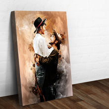 Load image into Gallery viewer, Couple Watercolor Portrait Sign