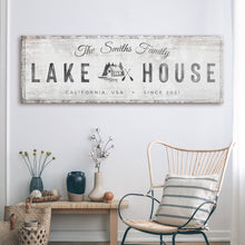 Load image into Gallery viewer, Lake House Cabin Sign
