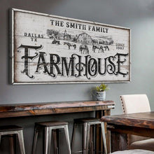 Load image into Gallery viewer, Personalized Farmhouse Sign IV