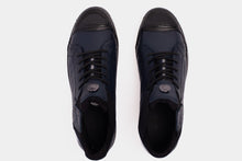 Load image into Gallery viewer, The Mumbai Navy Blue Leather Men Sneaker Final Sale!