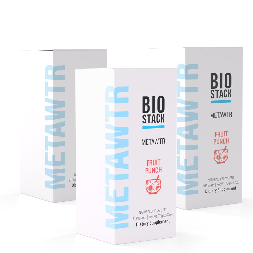 MetaWTR Hydration Fruit Punch - 10 Stick Pack