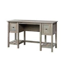 Load image into Gallery viewer, FarmHouse Light Oak 2 Drawer Storage Office Writing Desk - Made In USA