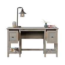 Load image into Gallery viewer, FarmHouse Light Oak 2 Drawer Storage Office Writing Desk - Made In USA