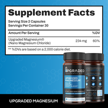 Load image into Gallery viewer, Upgraded Magnesium: Clinically Shown To Greatly Improve BOTH REM and Deep Sleep