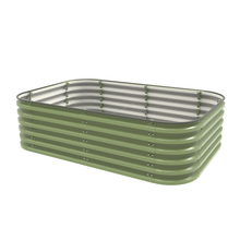 Load image into Gallery viewer, Gro-Rite "No Tools Needed" Premium Metal Raised Garden Bed Kit