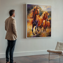 Load image into Gallery viewer, Canvas Print: "Majestic Gallop"