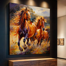 Load image into Gallery viewer, Canvas Print: "Majestic Gallop"