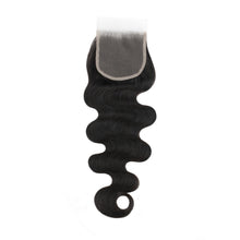 Load image into Gallery viewer, Malaysian Body Wave 4x4 Transparent Lace Human Hair Closure