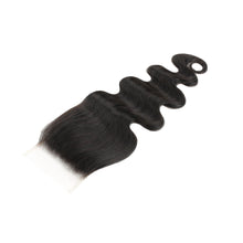 Load image into Gallery viewer, Malaysian Body Wave 4x4 Transparent Lace Human Hair Closure
