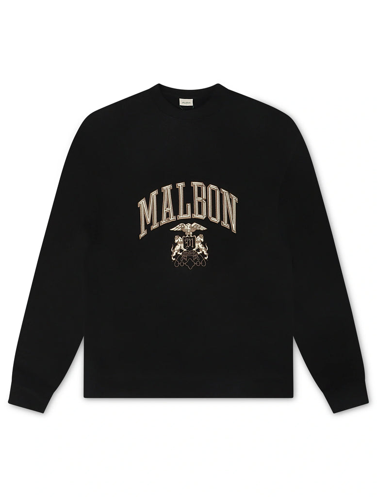 Malbon Range Oxford Sweatshirt - Black